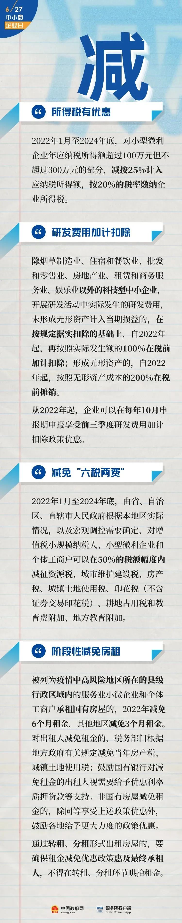 【一起來了解】@全國中小微企業，這些政策支持你→