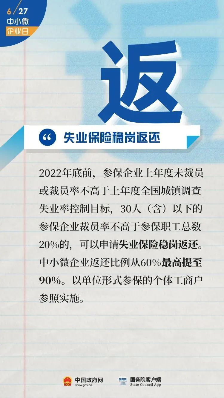 【一起來了解】@全國中小微企業，這些政策支持你→