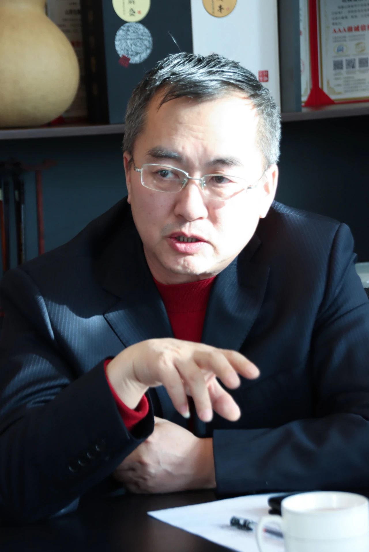 【注油點火、接航續力】領拓認證總經理歐陽水清參加”山西省中小企業發展促進會2023新春開工會議“