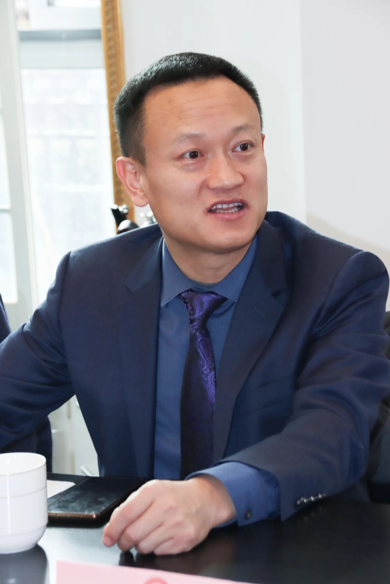 【注油點火、接航續力】領拓認證總經理歐陽水清參加”山西省中小企業發展促進會2023新春開工會議“