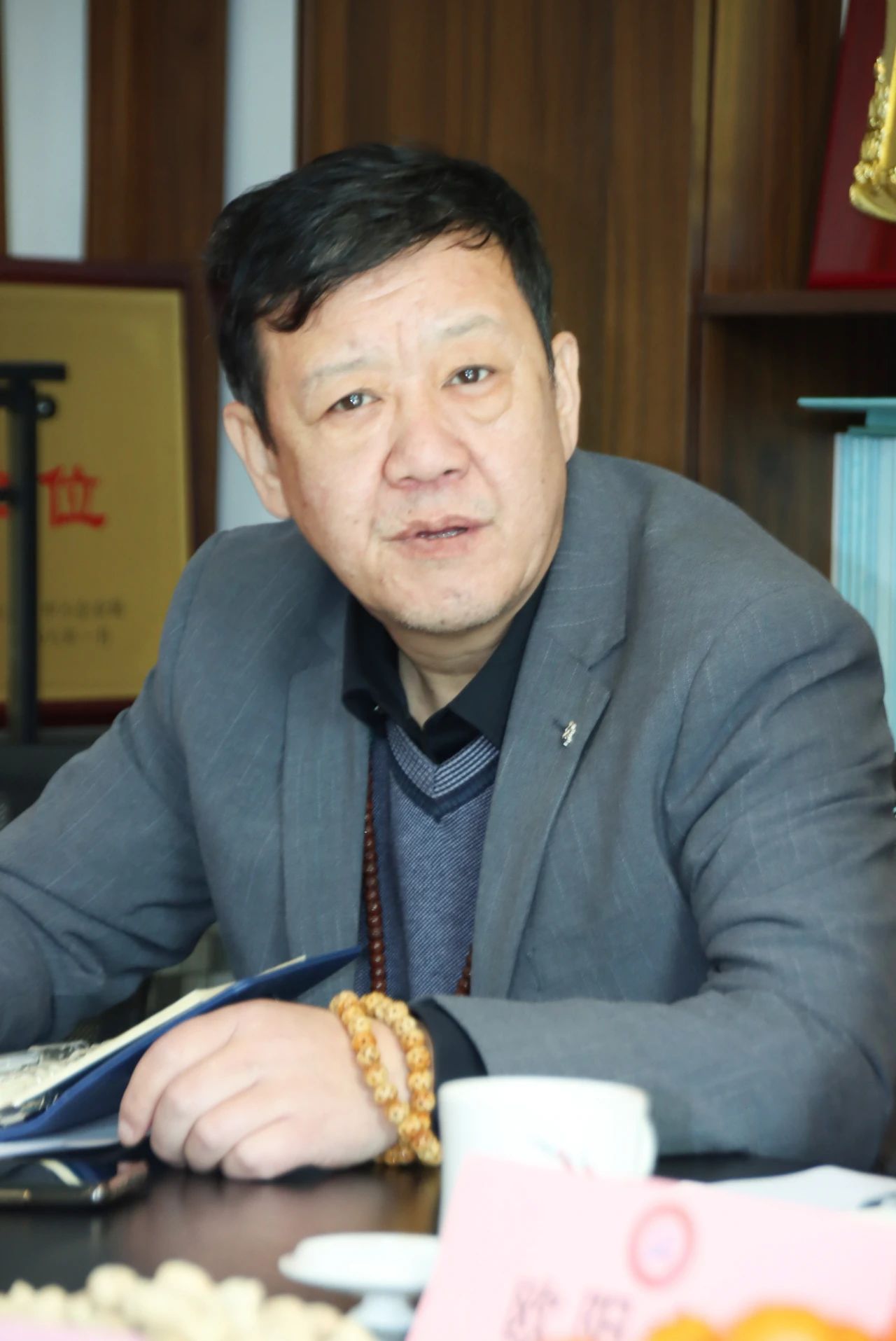 【注油點火、接航續力】領拓認證總經理歐陽水清參加”山西省中小企業發展促進會2023新春開工會議“