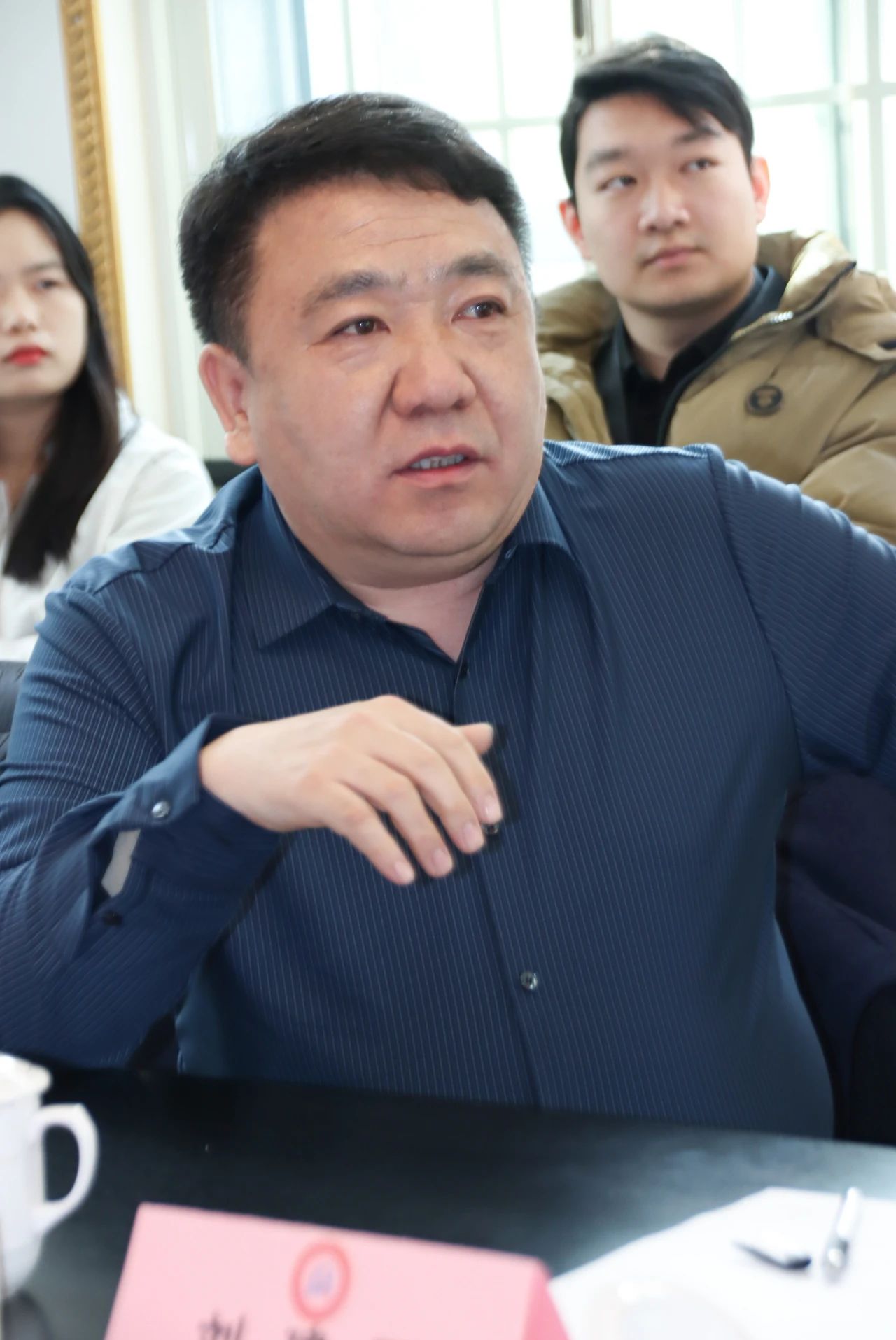 【注油點火、接航續力】領拓認證總經理歐陽水清參加”山西省中小企業發展促進會2023新春開工會議“